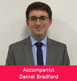 Accompanist Daniel Bradford