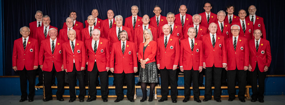 Brymbo Male Choir in 2022